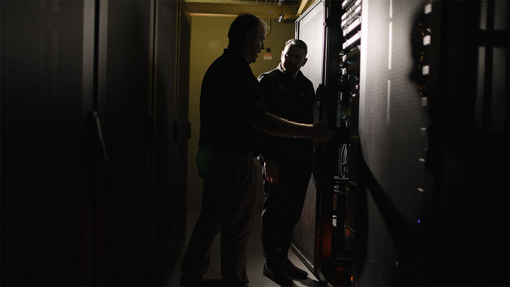 A data center equipped for workloads of today, and tomorrow.