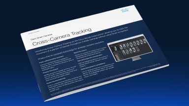 Cisco Smart Cameras Cross-Camera Tracking report cover