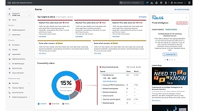 Cisco Security Cloud Control dashboard showing top security insights, 15% disconnected assets, and Cisco Talos threat intelligence. 